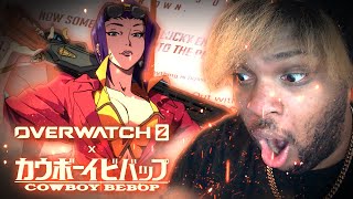 Overwatch 2 x Cowboy Bebop Trailer REACTION