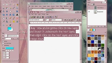 Gimp Tutorial - Glowing Text