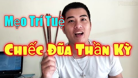 Cách nâng đũa trong không khí