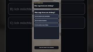 German A1 Quiz Short: Ich möchte mich anmelden.