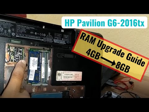 Let's upgrade RAM of My From 4GB to 8GB Find Right RAM For Your Laptop | Pavilion G6 - YouTube