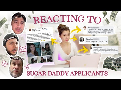 SUGAR DADDY APPLICANTS (Reaction of my Dad, Brother and Manager)