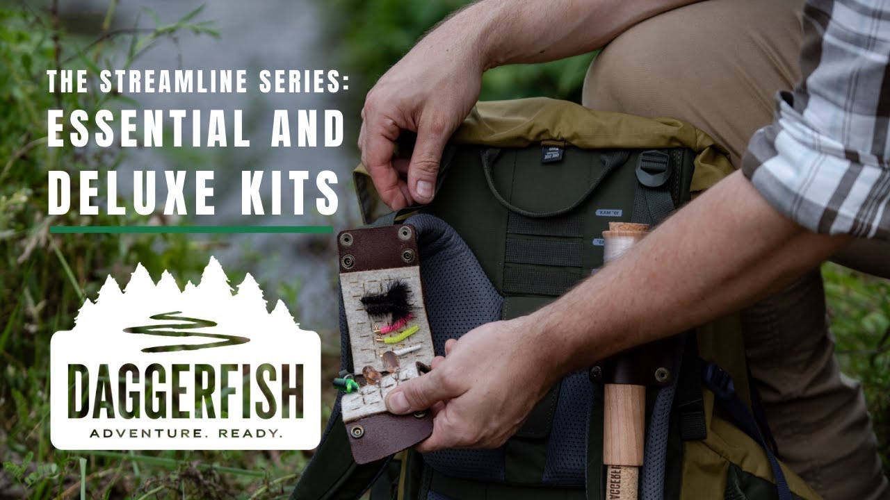 About the Streamline Essential and Deluxe Fishing Kits 
