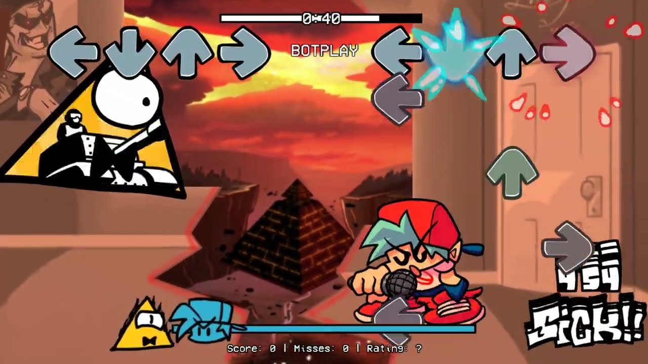 FNF: ПРОТИВ Билла Шифра [НОВОЕ ОБНОВЛЕНИЕ] █ Friday Night Funkin' – моды █