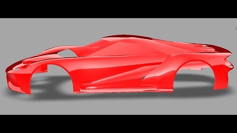 Ford GT 2018 - Autodesk Alias Autostudio - Part 1 - SubD Modeling - Car Modeling