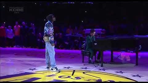 Wiz Khalifa & Charlie Puth Perform “See You Again  to Honor Kobe Bryant