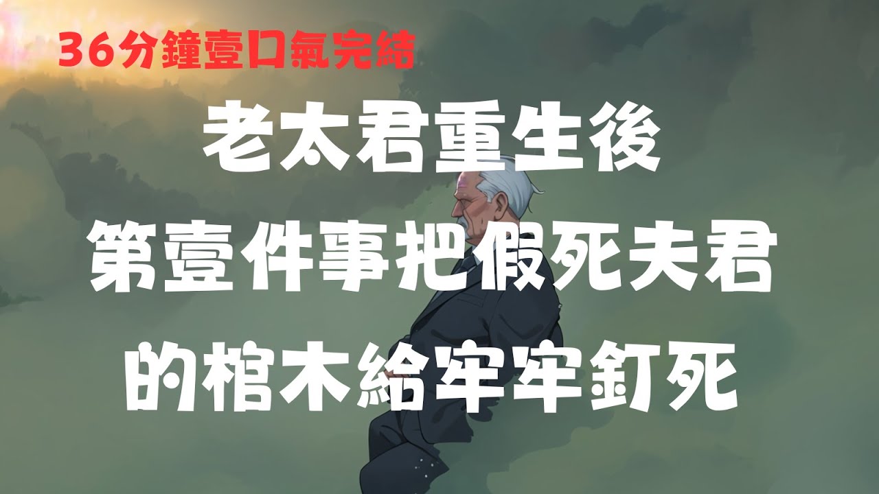 老太君重生後，第壹件事把假死夫君的棺木給牢牢釘死 #小说推文 #二次元 #女频小说推荐 #女频完结