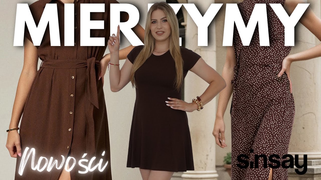 MIERZYMY SUKIENKI SINSAY😍NOWOŚCI✨