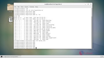 How to create MySQL logrotate on centos 7.6