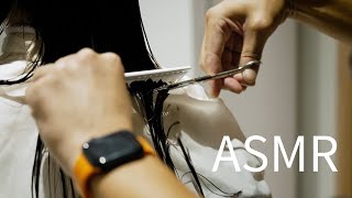 【ASMR】どうしてこんなに眠れるの?寝落ち確定のばっさりヘアカットASMR
