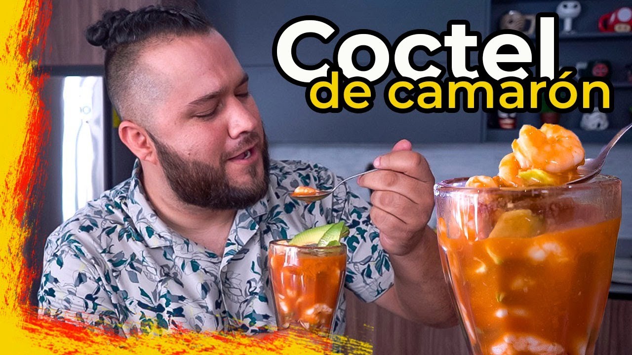 Un Delicioso COCTEL de CAMARÓN!!  | JUS PALTA - Comida Casera