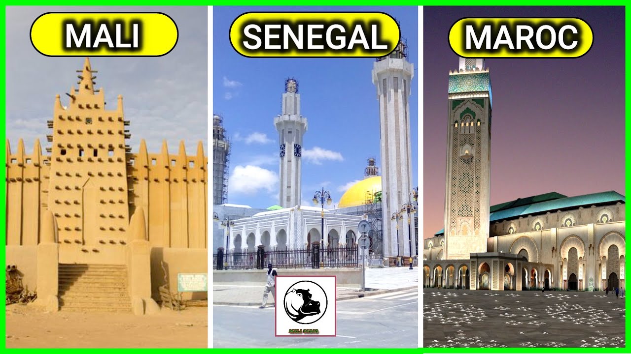 10 PLUS GRANDES ET BELLES MOSQUEES D'AFRIQUE - MALI SADIO 55