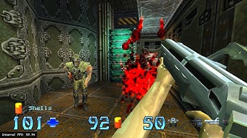 Quake II (PS1) Running at 1440p 60FPS - GAMEPLAY, MOUSE SUPPORT (PGXP+60FPS+Overclock)