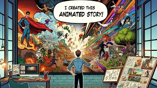 How To Make Animated Cartoon Story With Create Studio As a Beginner