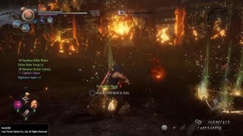 Nioh 2 Scroll of the Wise Scorched Build