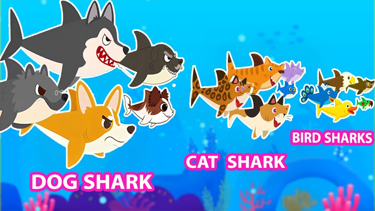 🎶 Sing Along! Birds, Cats, and Dog Sharks Doo Doo Doo - Ultimate Kid's Songs Collection! 🎤🐦🐱🦈