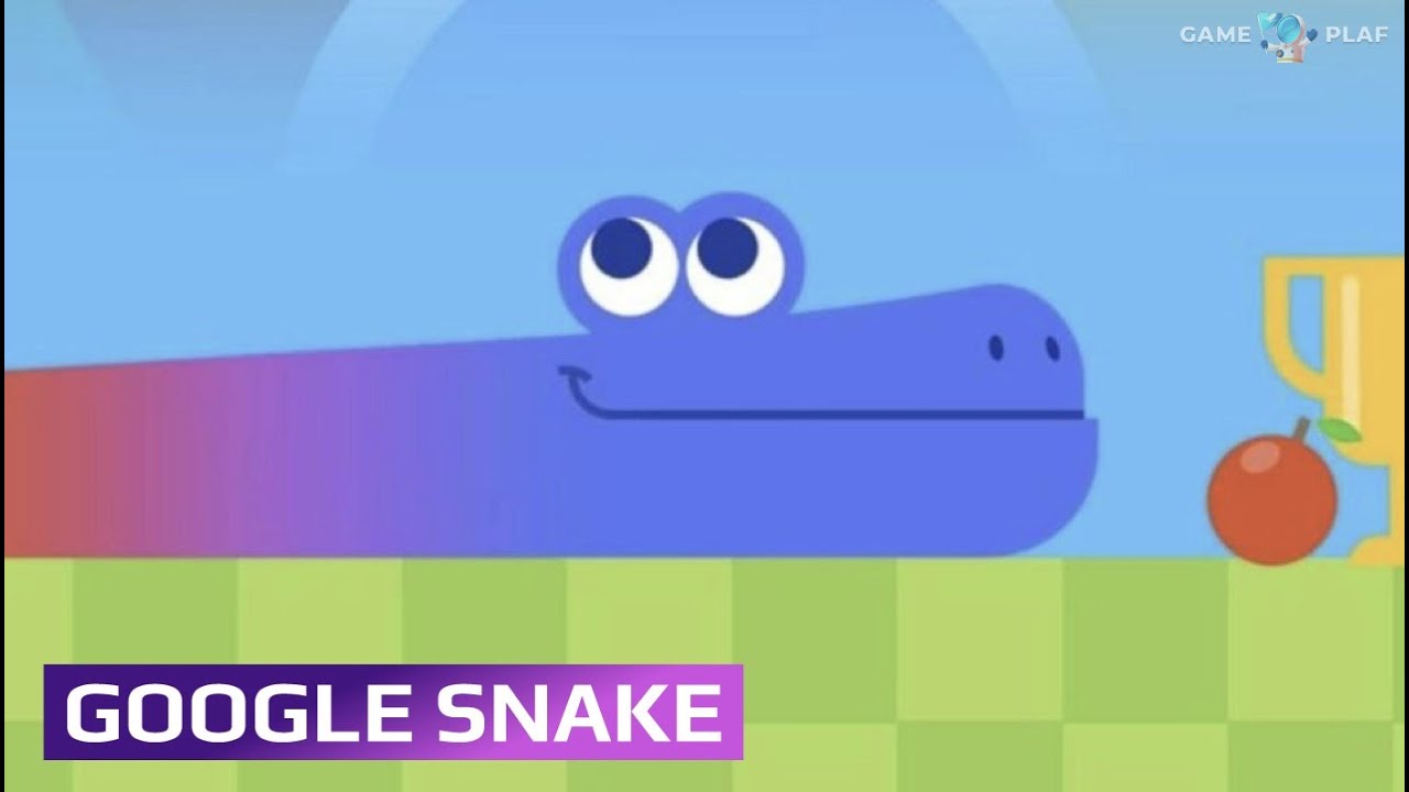 Snake Game. Google Doodle 