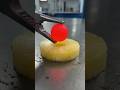 red hot ball vs 🍍 pineapple pice #viral #experiment #satisfying #science #satisfyingscience #shorts