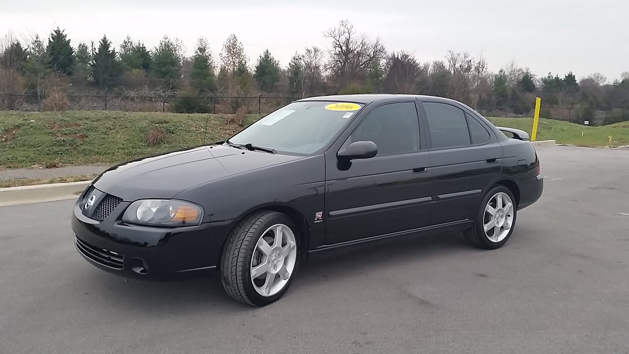 Sold 2006 Nissan Sentra Spec R V Sedan Black 1 Owner 102k For Sale Call 855 507 8520