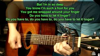 Linger - The Cranberries (Acoustic karaoke)