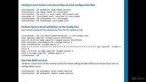 Basics of BIND DNS Server : Validate and secure the DNS configuration