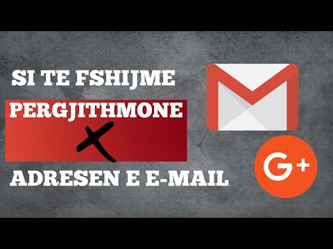 Video: Si mund ta fshij llogarinë time të Gmail në Android?