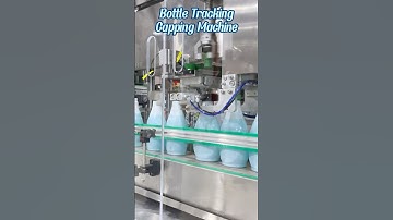 Tracking bottle capping machine high speed#cappingmachine #bottlecappingmachine #bottlecappinglines