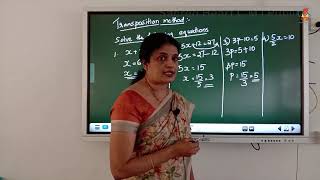 Maths07   Chapter 04   Simple Equations   Video 05   Transposition Method