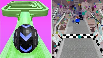 Rolling Ball Sky Escape 🆚 Reverse gameplay Ball Colour Run walkthrough , iOS Android New Update