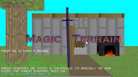 Magic Terrain - LWJGL RPG [video 4]