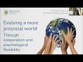 Evolving a more prosocial world through cooperation and psychological flexibility  susan hanisch