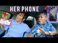 THREW my Girlfriends *PHONE* out the WINDOW & THIS HAPPENED! (BAD IDEA) | EZEE X NATALIE