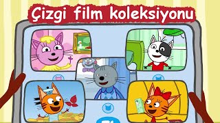 Tatli Kedicikler Bölüm Koleksiyonu Çocuklar Için Çizgi Film