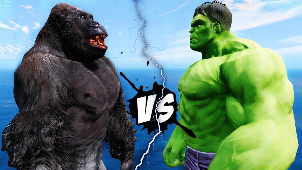 HULK VS KING KONG   EPIC BATTLE