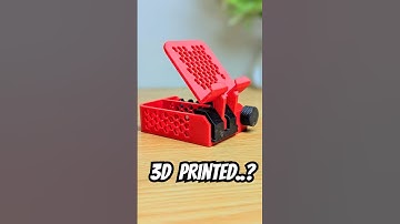 3D Printed PORTABLE AND ADJUSTABLE Mobile Phone Stand