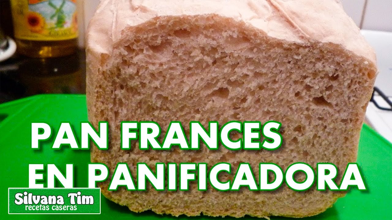 Receta de PAN FRANCES casero en Panificadora (maquina de pan) - Fácil de  hacer - YouTube
