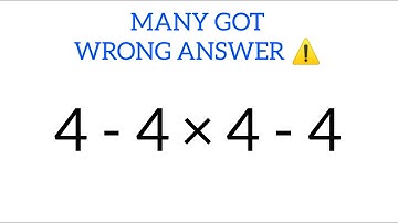 BE CAREFUL! Many Will do this WRONG! Order of Operations Problem