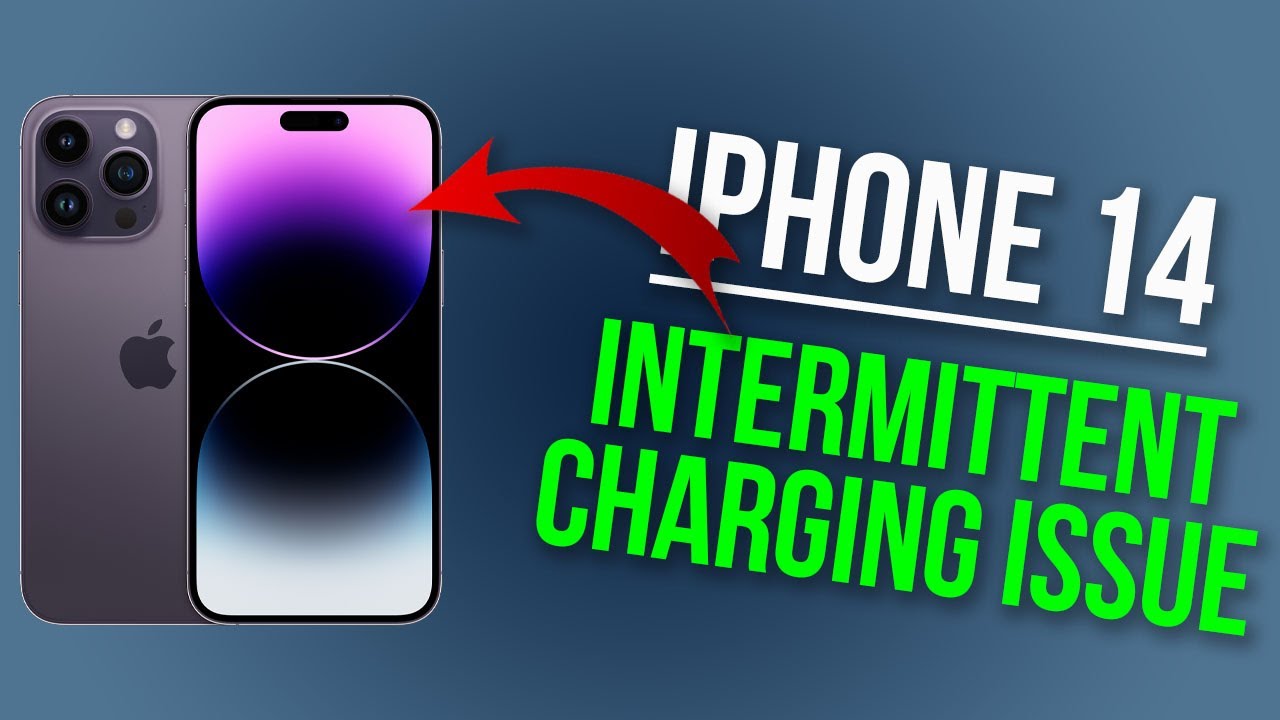 How To Fix iPhone 14 Intermittent Charging Issue - YouTube