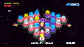 Q*Bert Rebooted - Level 37 - 3 stars