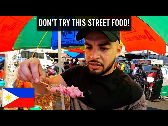 DON'T TRY This Philippines Street Food! 🇵🇭 class=