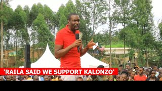 Download Lagu 'RAILA LAAT INSTRUCTIES ACHTER VOOR ODM OM KALONZO TE STEUNEN, NIET RUTO' Luister wat Sifuna vand... MP3