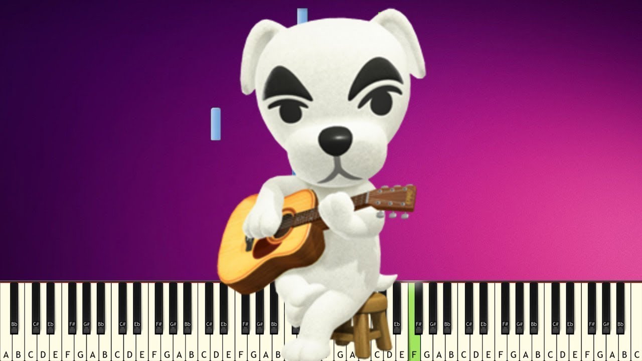Animal Crossing Kk Cruisin Easy Piano Tutorial Youtube - kk cruisin piano roblox