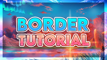 How to make a BORDER in Photopea!