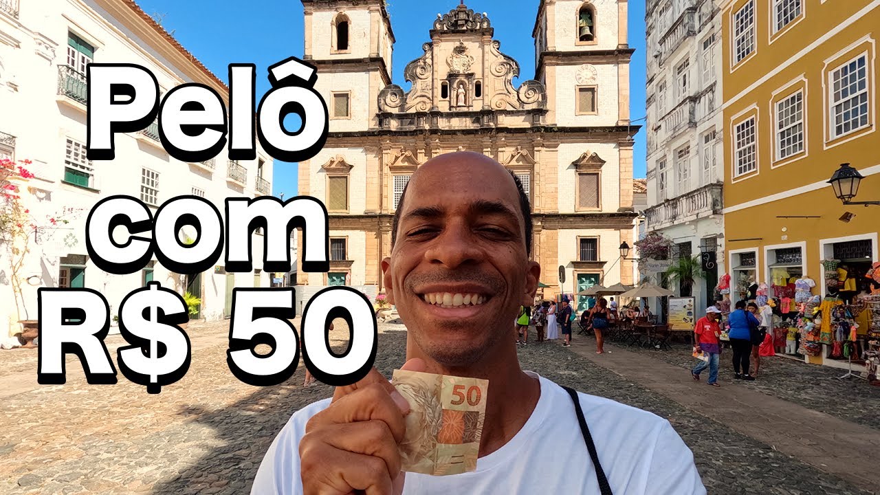 PELOURINHO - como PASSAR O DIA gastando ATÉ 50 REAIS