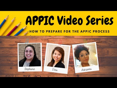 Preparing for the APPIC Process | APPIC Video Series | GradGirlRambles