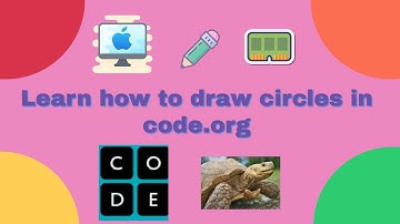 Coding for Kids - Code.org - Everything You Must Know To Draw ✏️ Circles - Coding for Beginners 🖥️
