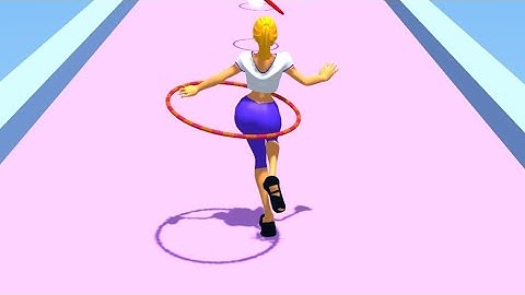 ‎Hula Hoop Runner - All Levels Gameplay Android, iOS