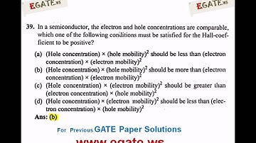 50 Multiple choice questions on Semiconductors  (Part - 2)