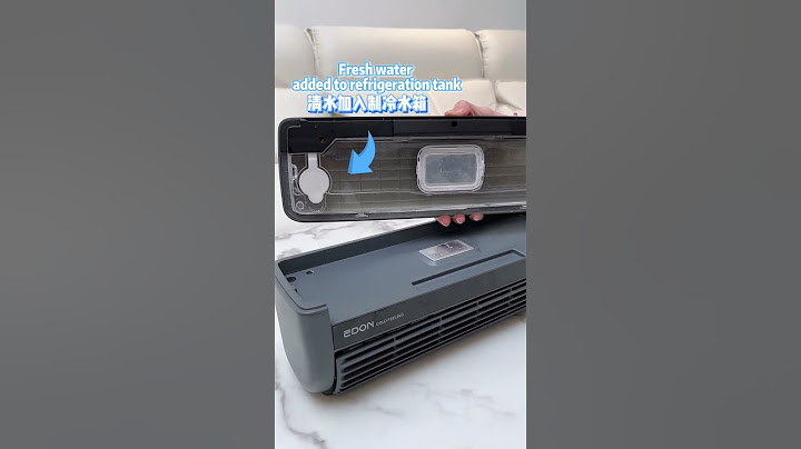 Portable Air Cooler Fan With Humidifier Water Spray Fan #shorts #aircooler