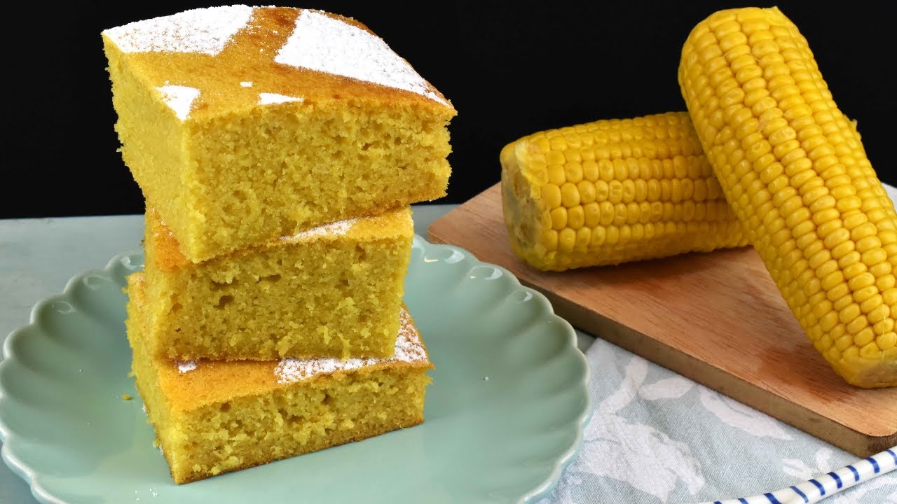 Bizcocho de maiz dulce de lata o pan de elote - la cocina fácil de Lara